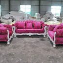 Set Sofa Tamu Shabby Pink