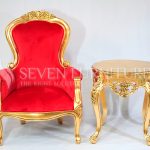 Gold leaf seven furniture jepara